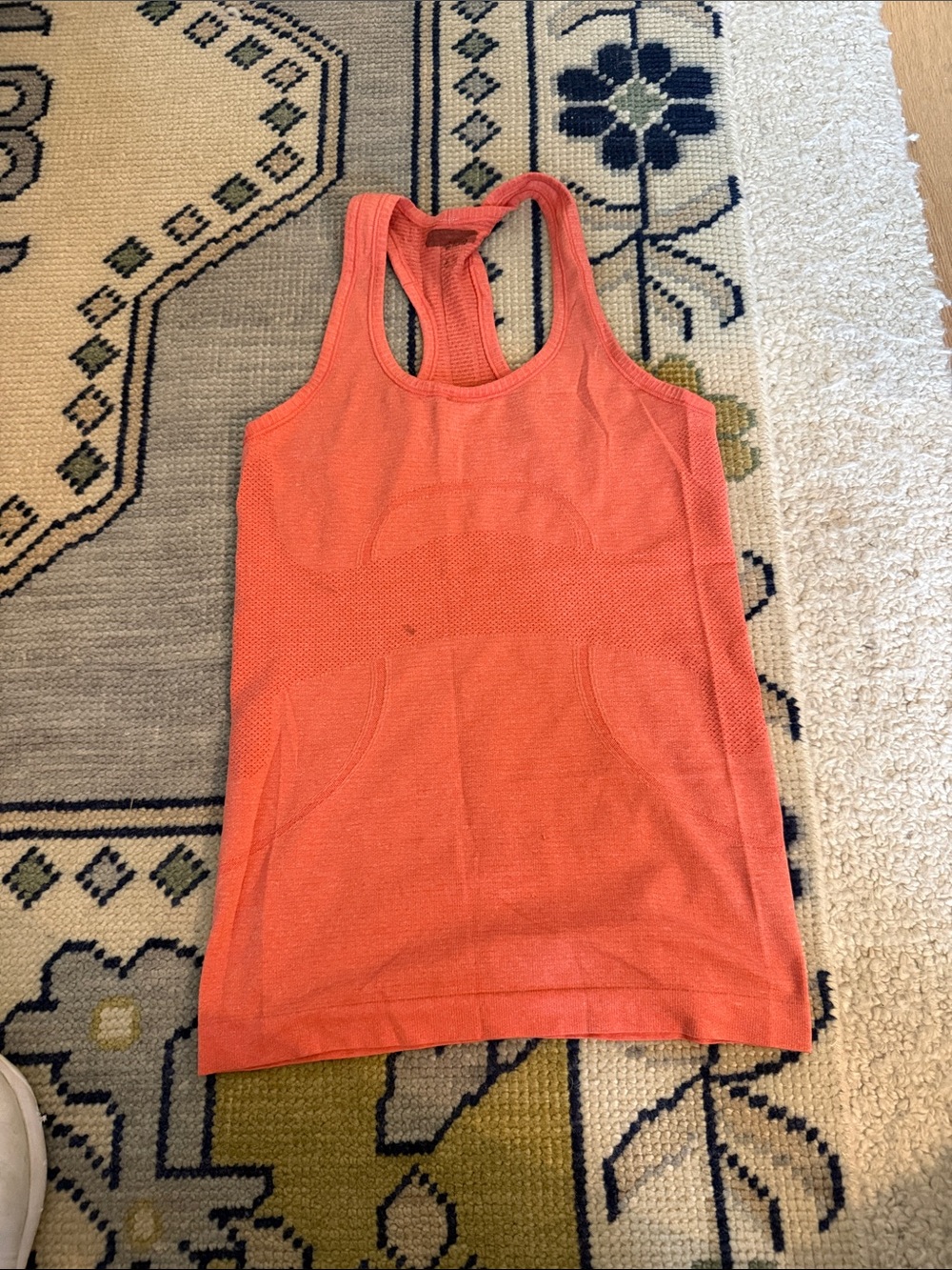 lululemon athletica Coral Racerback Performance Tank